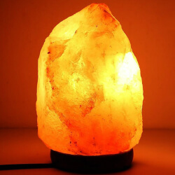 hands to heal massage therapy - himalayan salt lamp